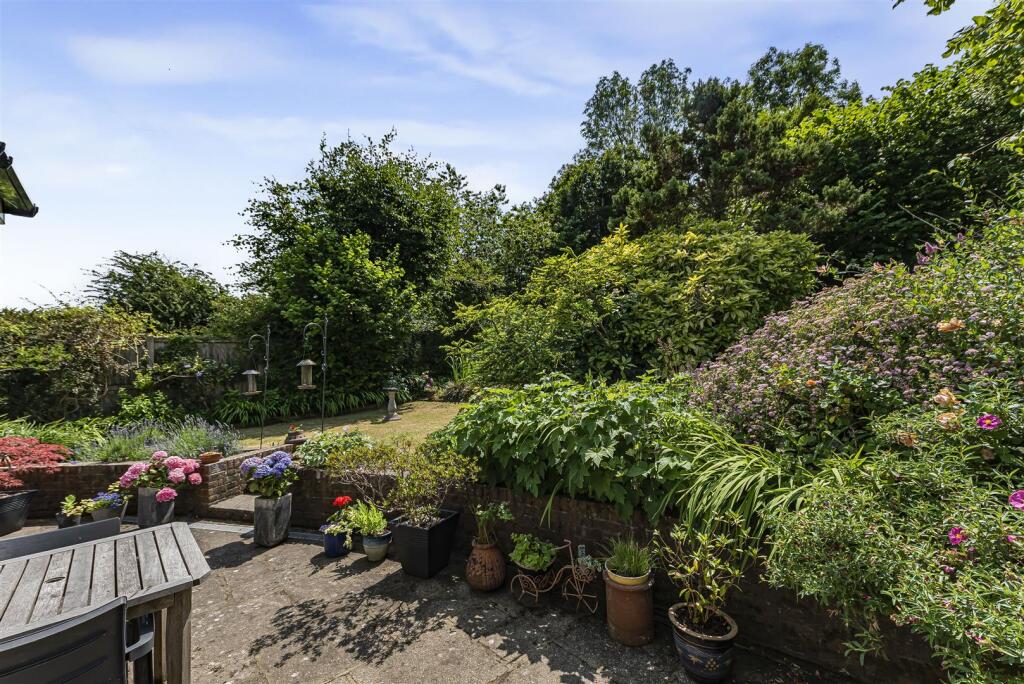 Rear garden