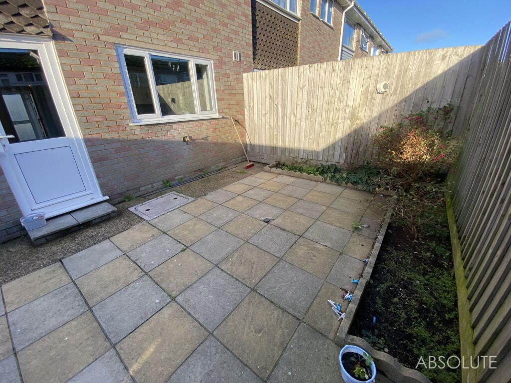 Rear garden