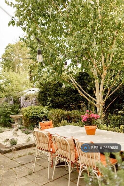 Garden Seating Area.