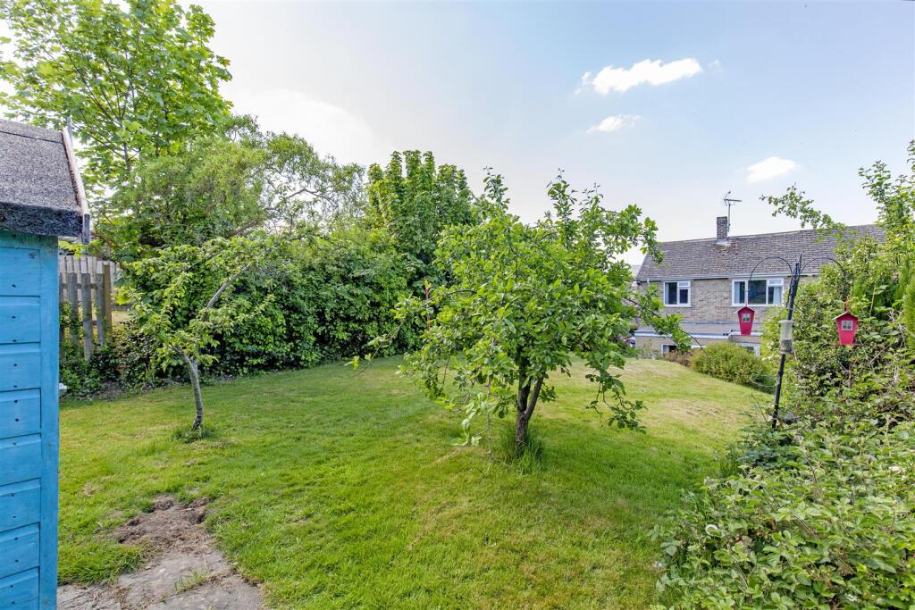 Rear from top of garden