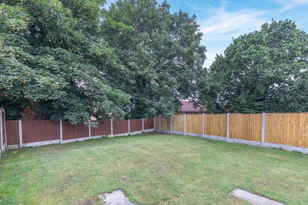 Rear garden