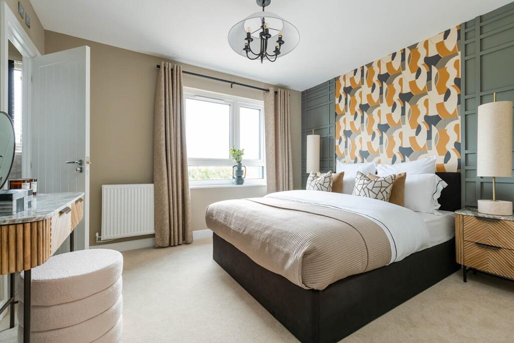 The main bedroom provides the space you need