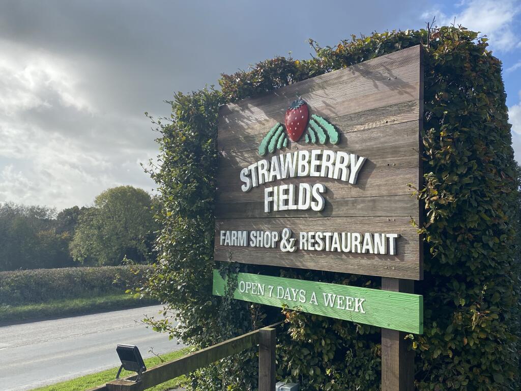 Nearby Strawberry Fields Farm Shop &amp; Restaurant