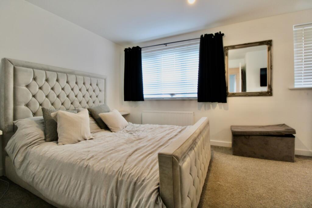 Master bedroom close up