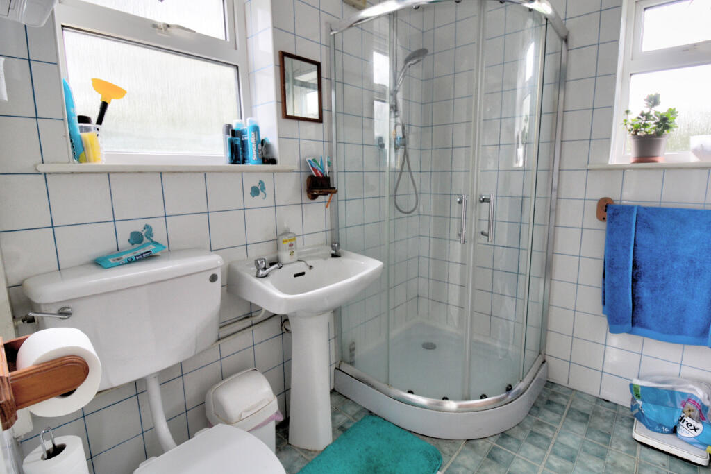 Downstairs shower room