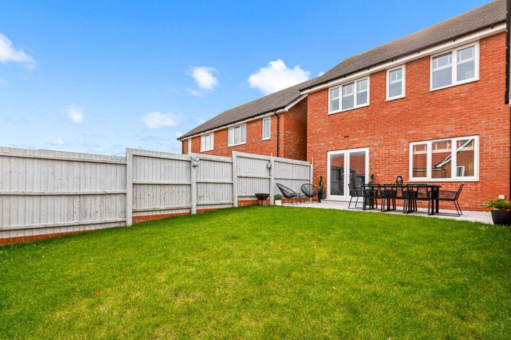 Rear garden