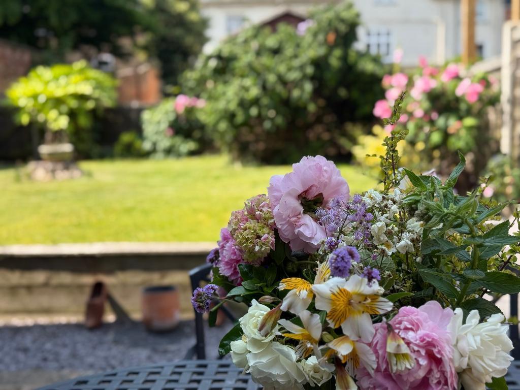 Pretty summer garden to enjoy