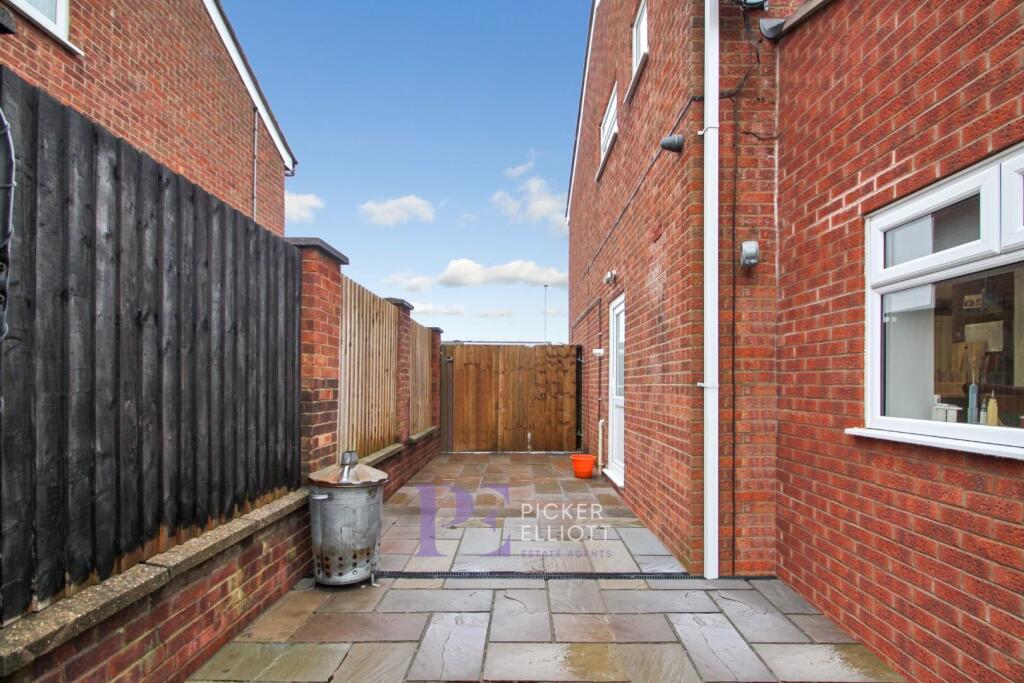 To the rear of the Property