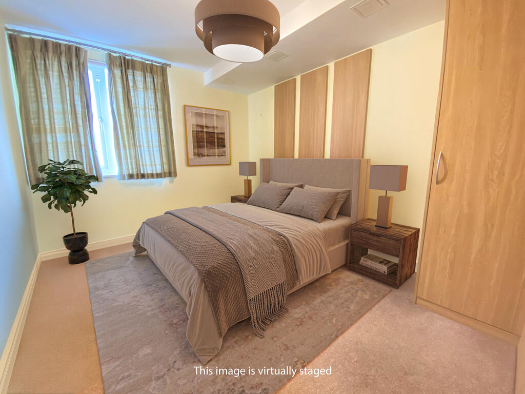 Virtually staged ...