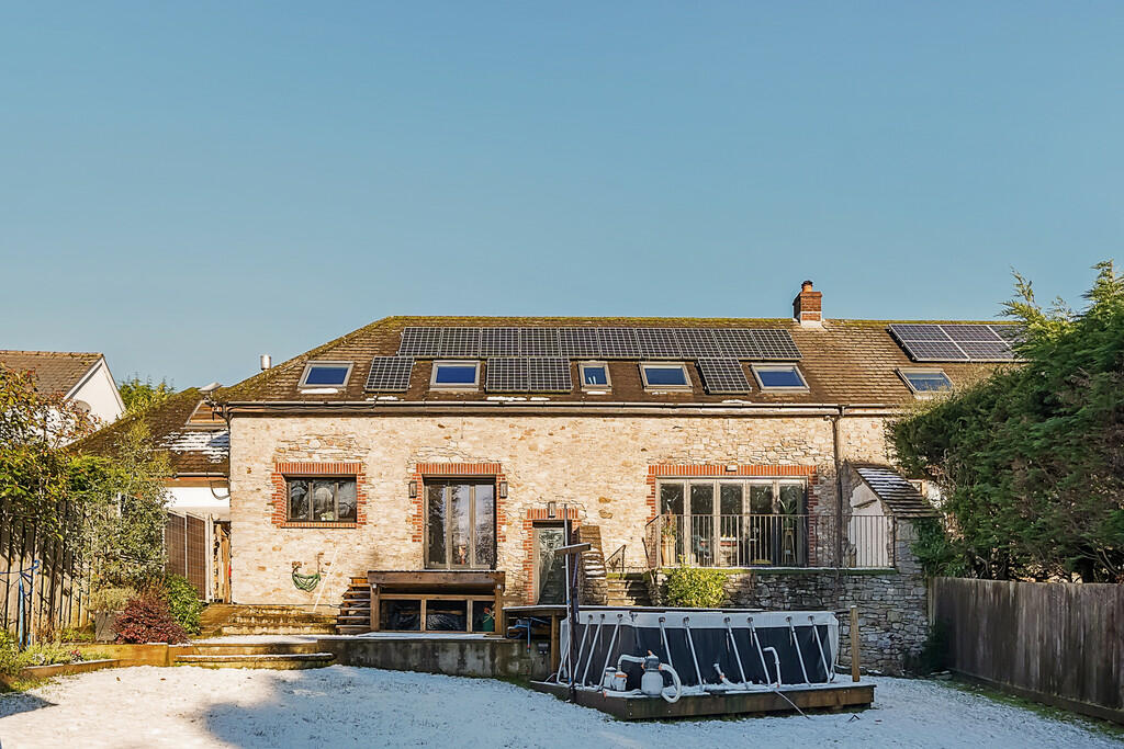 Rear of Property