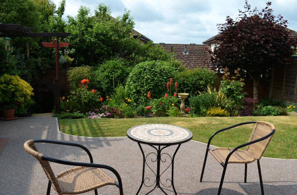 19 Currington Meadow rear garden June 25