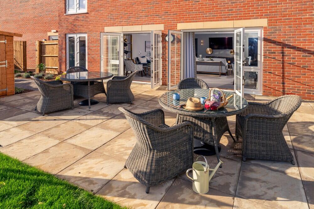 A typical shared garden