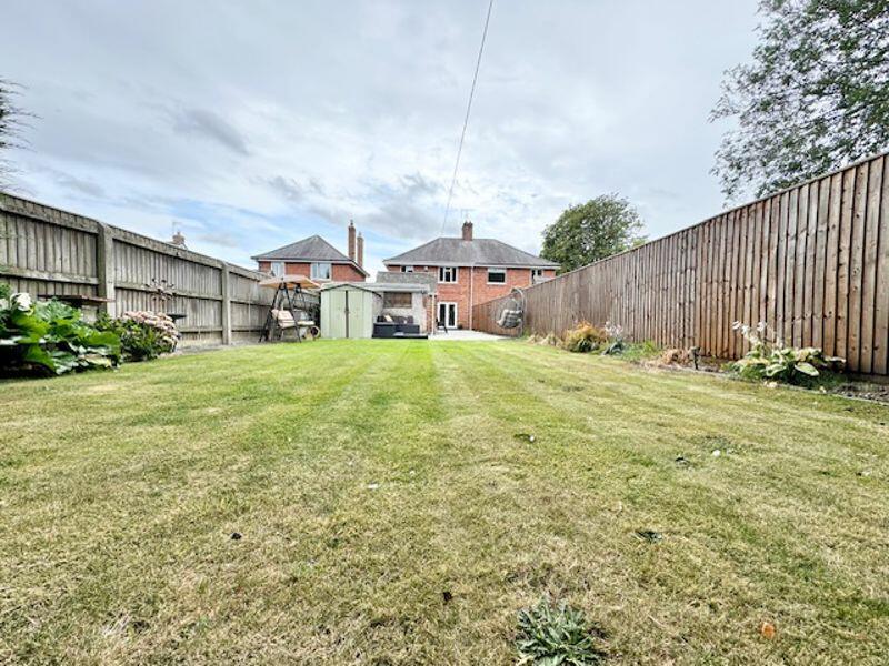 Garden and rear elevation 