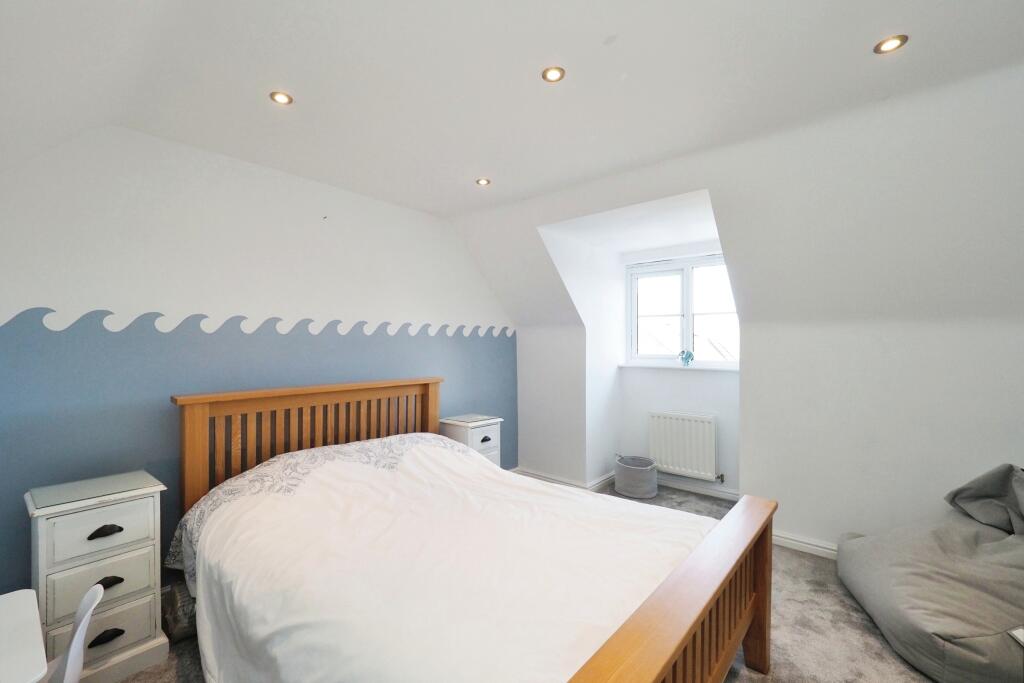 One of the Top Floor Bedrooms - Fantastic Space and Dormer Windows