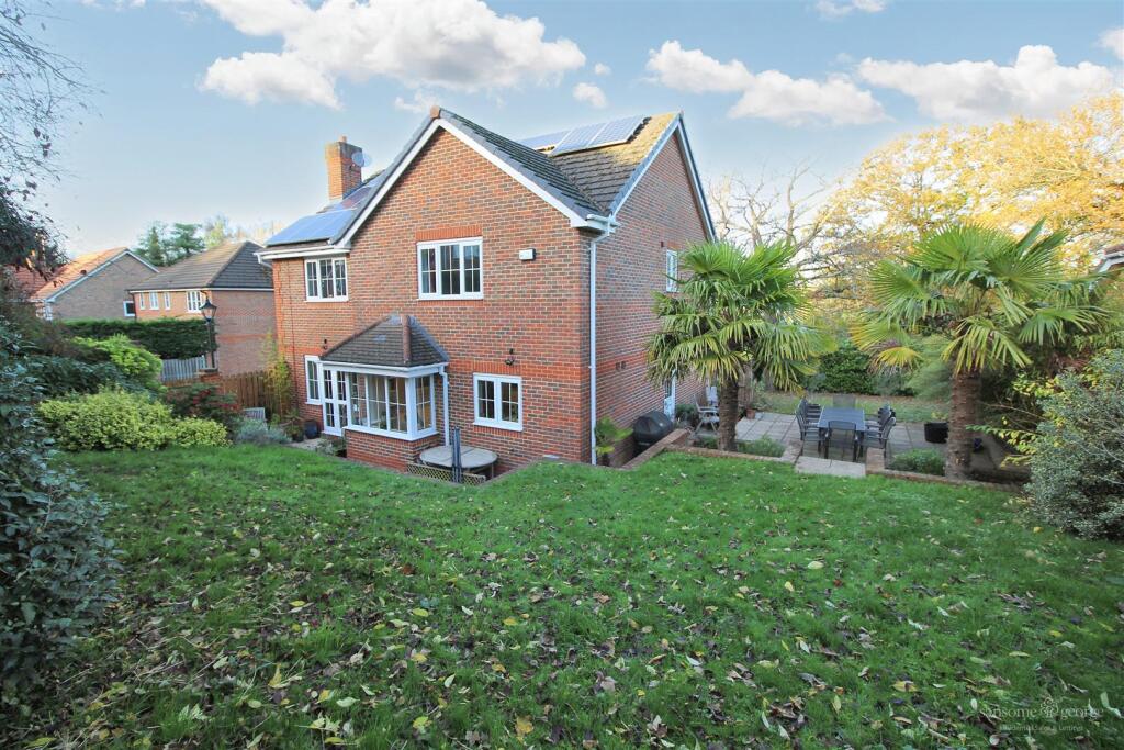 Rear Of Home