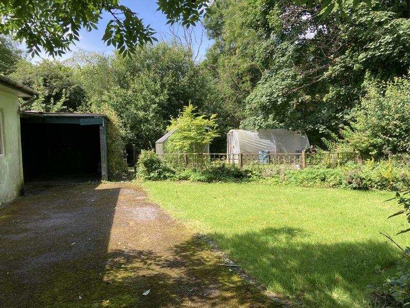Rear woodstore 