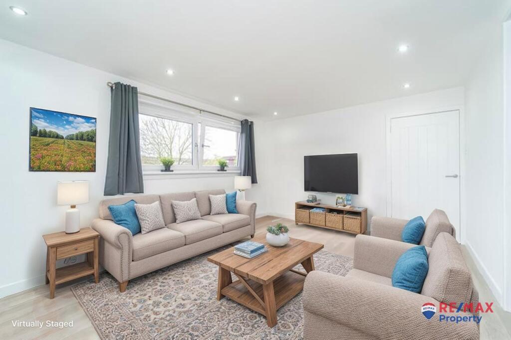 Virtually Staged Lounge