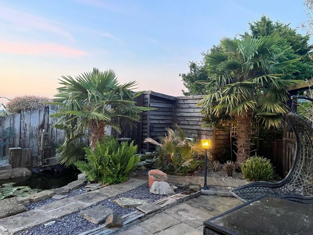 Rear garden