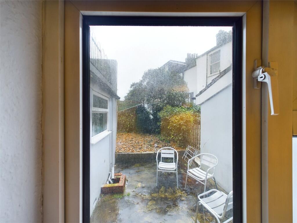 Outside