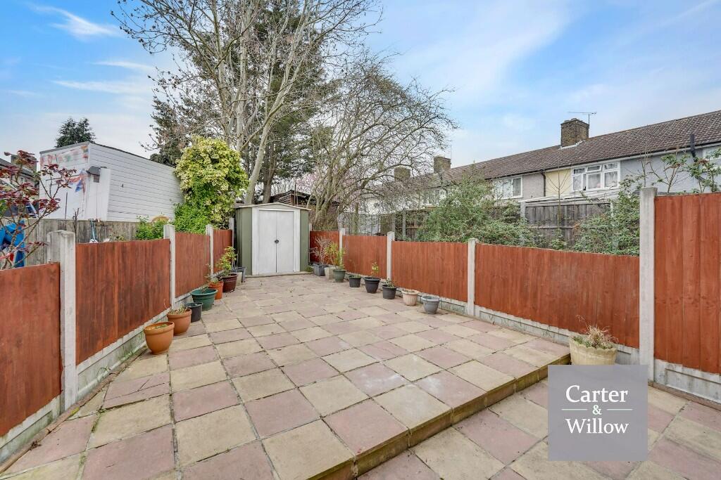 Private rear garden 