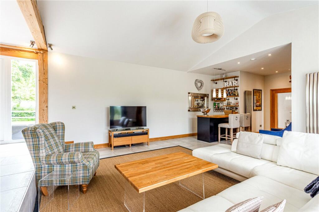 Living/Bar Area