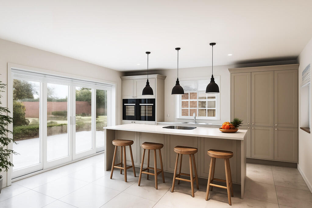 Plot 1 - kitchen