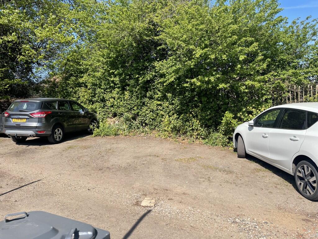 rear parking area