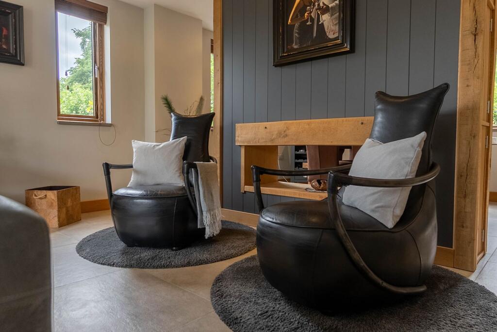 Cosy up in the lounge