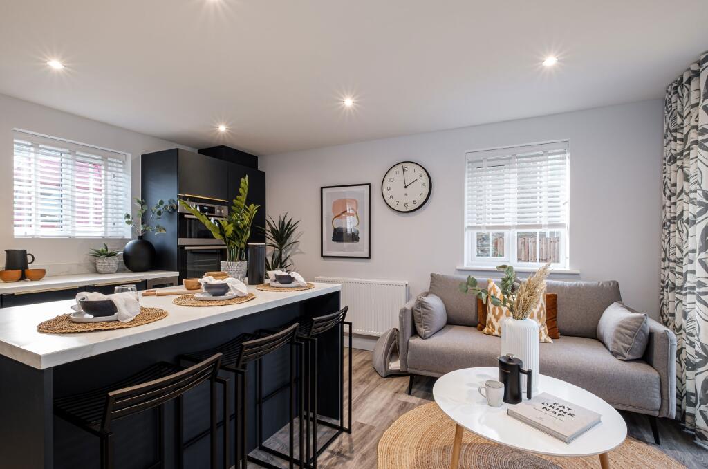 Interior view of the kitchen &amp; dining area in our 4 bed Alderney home