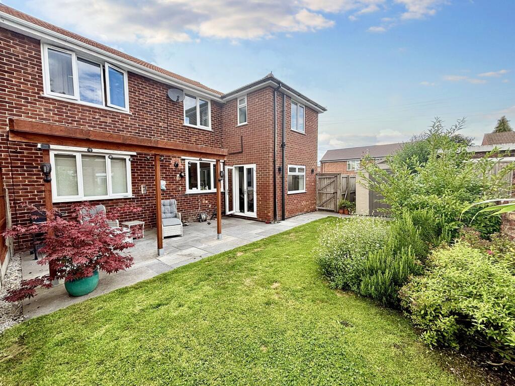 Rear garden