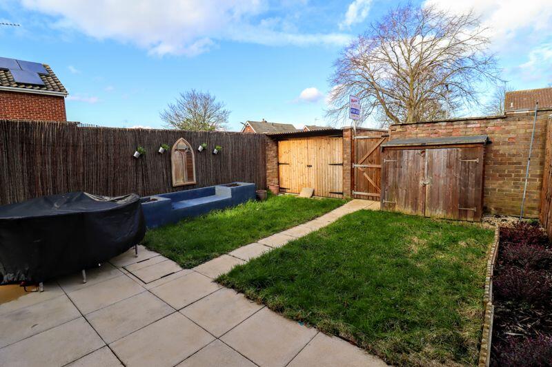 Rear garden