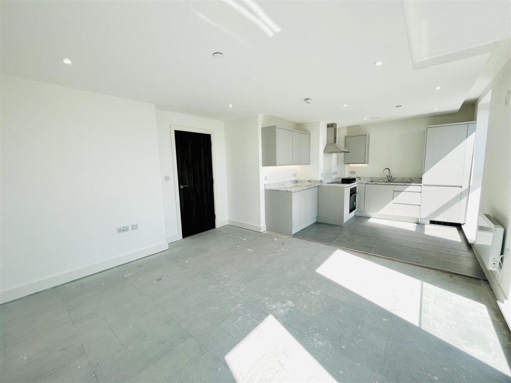 Living Room and Dining Kitchen