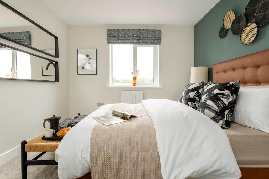 A second double bedroom is perfect for older children or guest