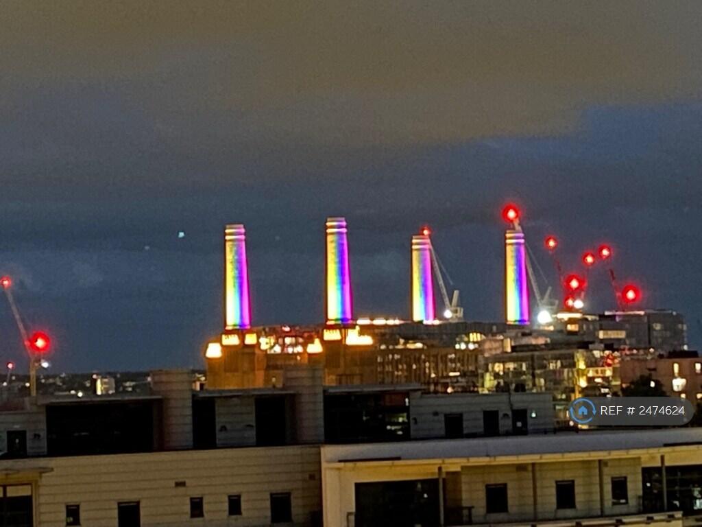 View Of Battersea Power Station From The Balcony