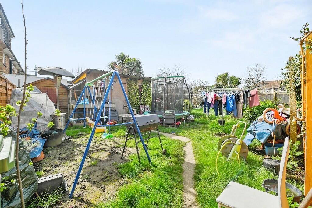Private rear garden