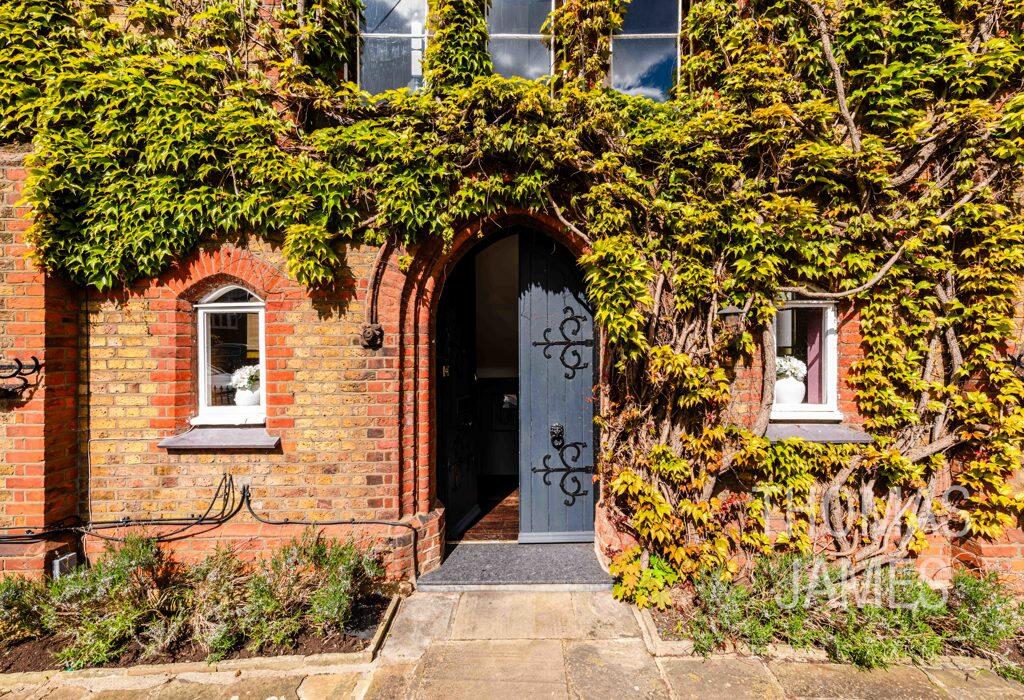 Vicars Moor Lane, Gothic front door