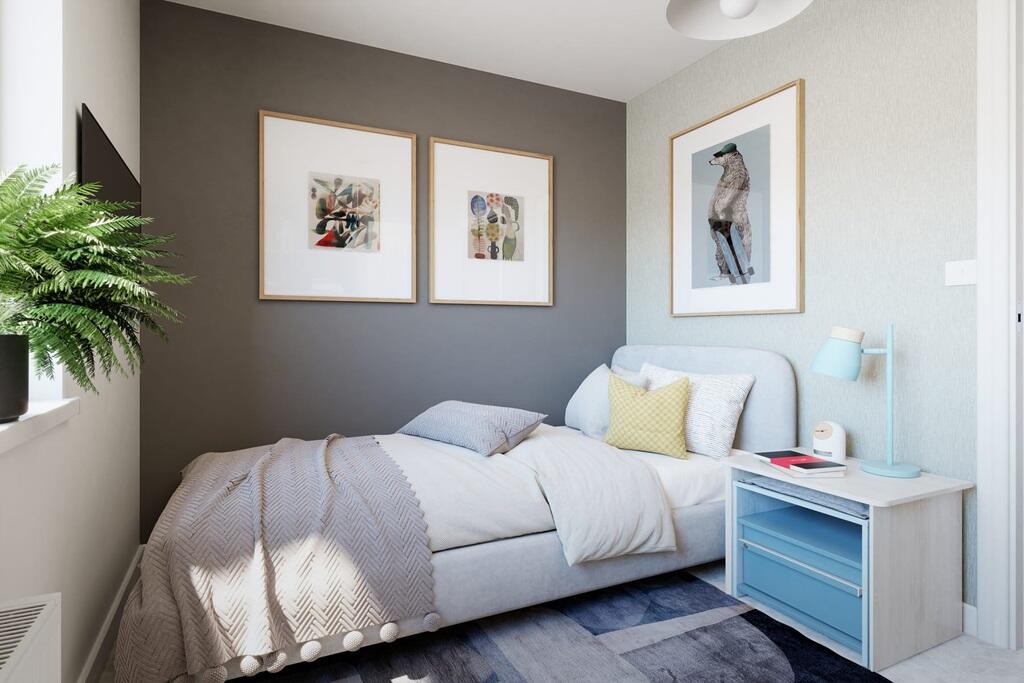 Bedroom 3 makes an ideal children's room