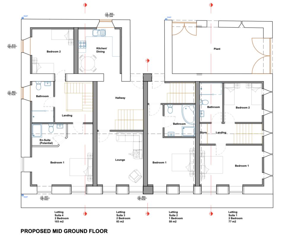 Proposed plans to develop The Barn
