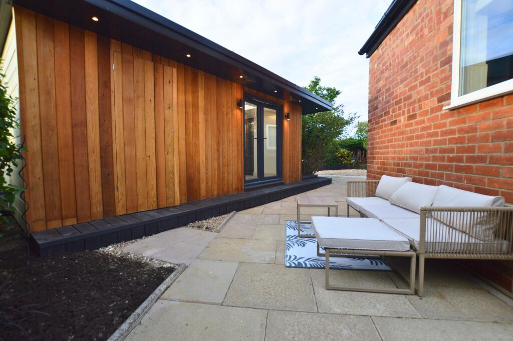 A modern and well-maintained outdoor space feat...