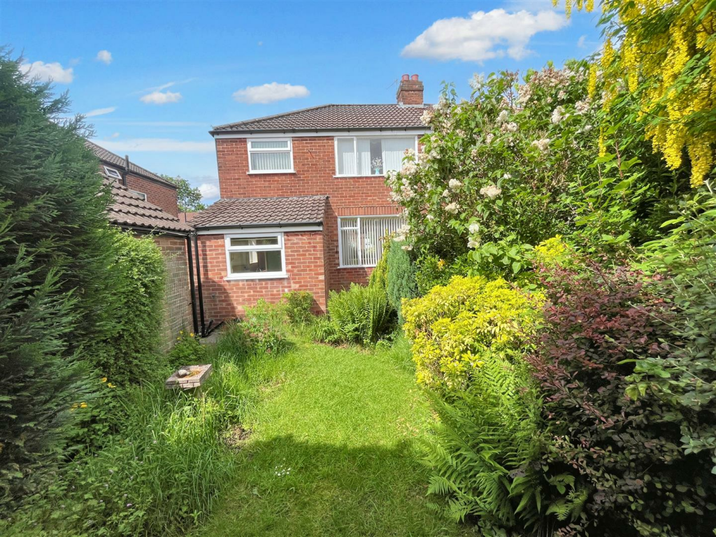 Rear of Property