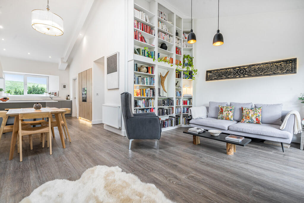 Open plan living ...