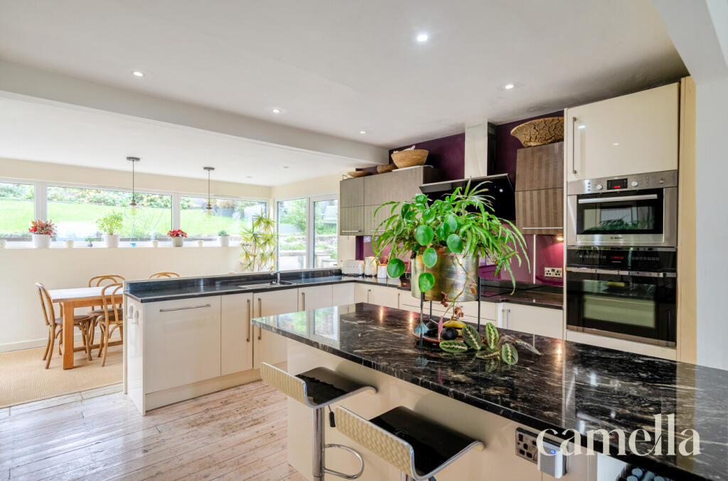 OPEN PLAN KITCHEN, DINING &amp; LIVING ROOM