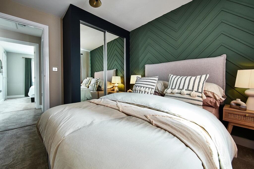 Second double bedroom is perfect for guests to stay