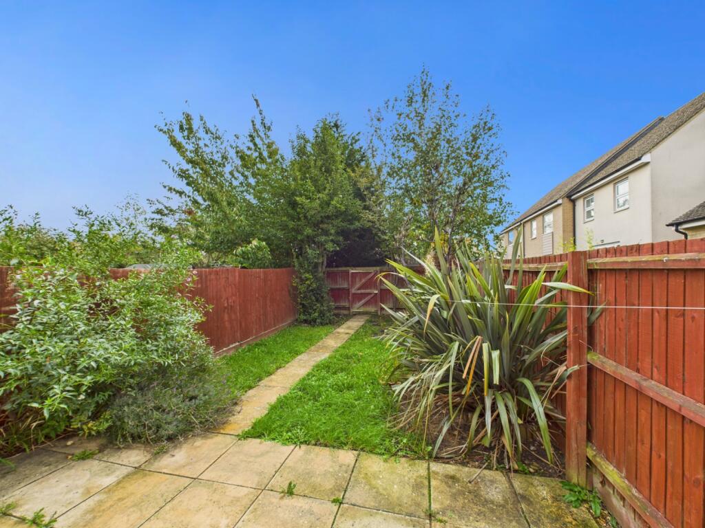 Rear garden