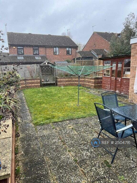 Back Garden With Raised Beds
