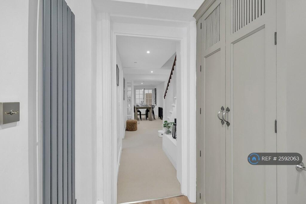 Hallway From Living Area To Kitchen