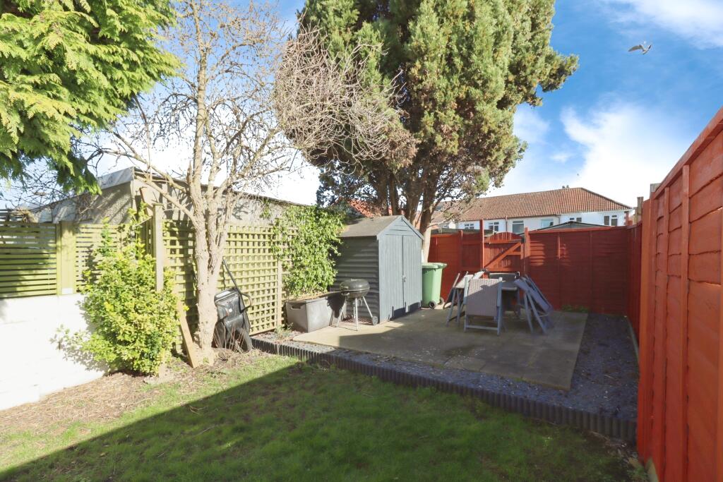 Rear Patio