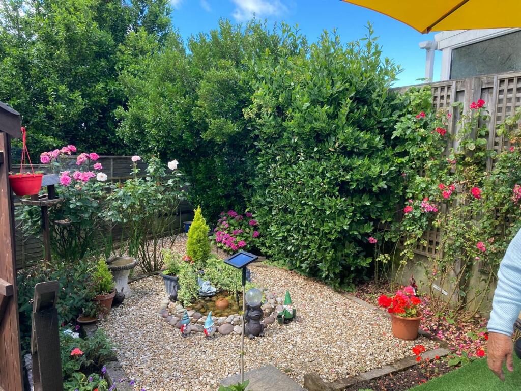 Rear enclosed Garden