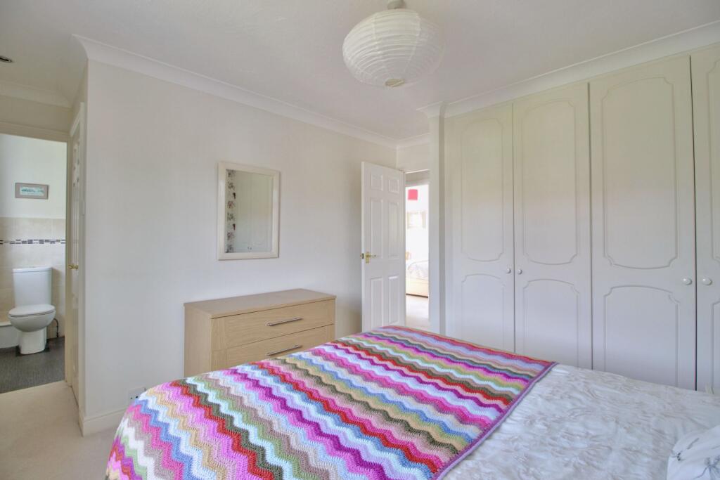 Two double wardrobes and built-in closet