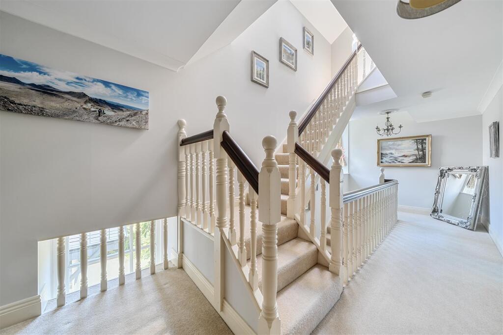 Stairs to second floor